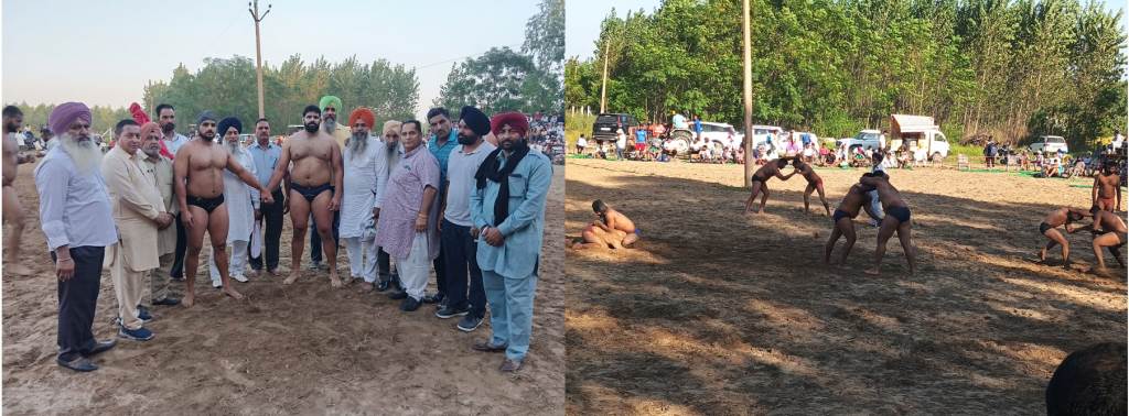 ਪਿੰਡ ਰੋੜ੍ਹ ਮਜਾਰਾ ਵਿਚ ਸਲਾਨਾ ਛਿੰਝ ਮੇਲਾ ਸ਼ਾਨਦਾਰ ਢੰਗ ਨਾਲ ਆਯੋਜਿਤ ਰਾਸ਼ਟਰੀ ਪਹਿਲਵਾਨਾਂ ਨੇ ਦਿਖਾਈ ਦਮਖਮ  